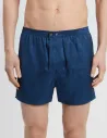 Boxer in Seta Derek Rose Woburn Navy