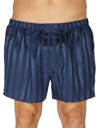 Boxer in Seta Jacquard Stripe SilkBasics