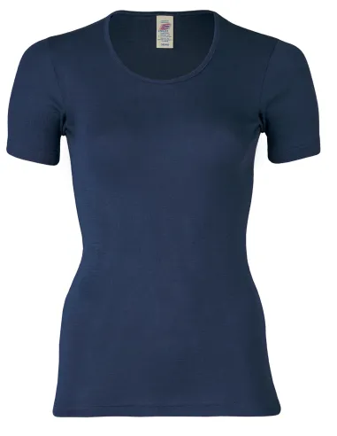 T-Shirt da Donna in Seta e Lana Merino - Engel