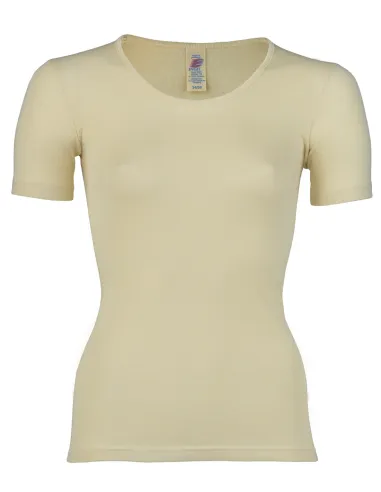 T-Shirt da Donna in Seta e Lana Merino - Engel